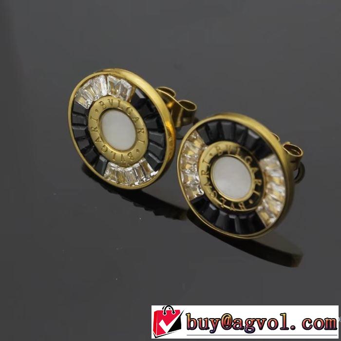 ブルガリ BVLGARI 3色可選 2018春夏新作 大人気☆NEW!! ピアス
