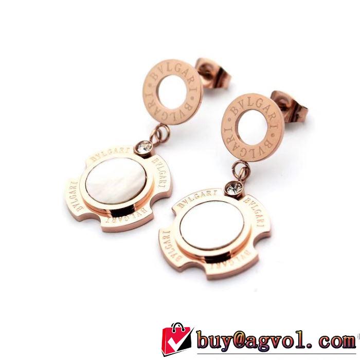2018春夏新作 上質 大人気！ ピアス ブルガリ BVLGARI 3色可選
