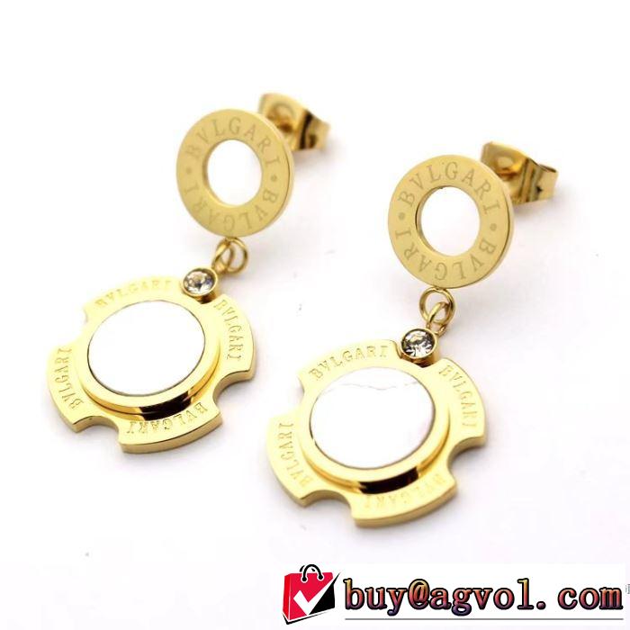 2018春夏新作 上質 大人気！ ピアス ブルガリ BVLGARI 3色可選