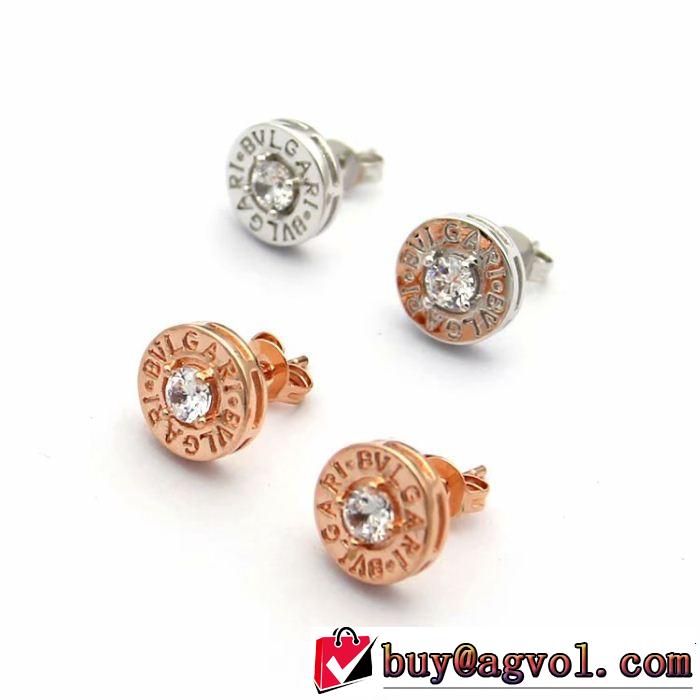 2色可選 注目美品 2018新品入荷 ブルガリ BVLGARI ピアス 秋冬超人気の最新作