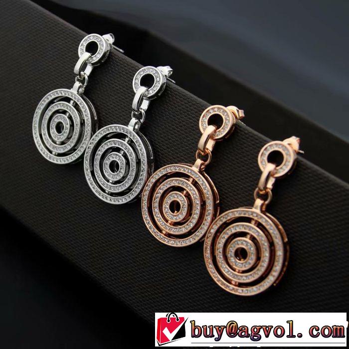 期間限定セール ブルガリ高級感が漂う BVLGARI 2色可選 ピアス2018最高ランキング