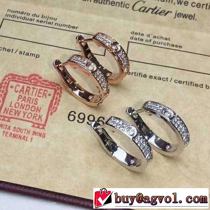 ファッション 人気 ピアス 2018春夏新作 カルティエ CARTIER 2色可選