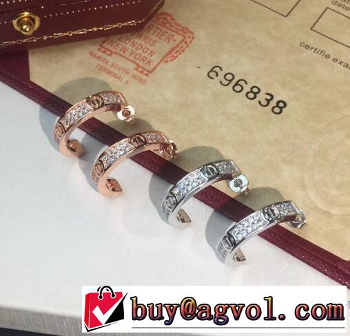 ピアス スタイリッシュな印象 カルティエ CARTIER 2色可選 2018春夏新作