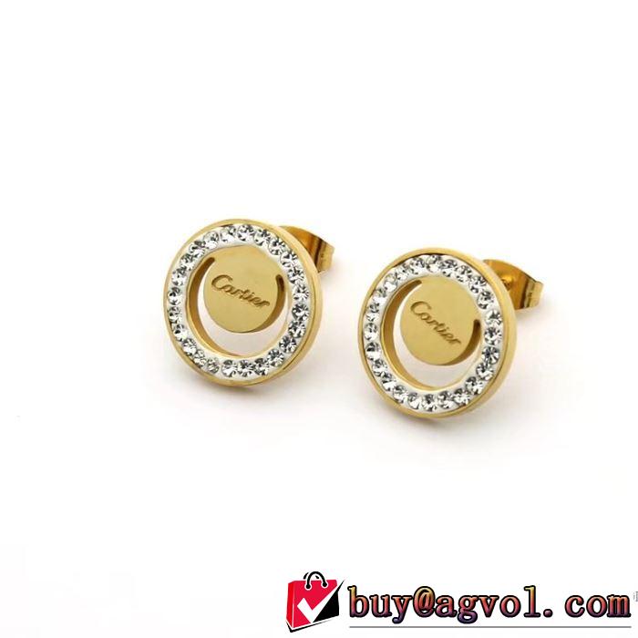 3色可選 2018春夏新作 カルティエ CARTIER コスパ最高のプライス ピアス