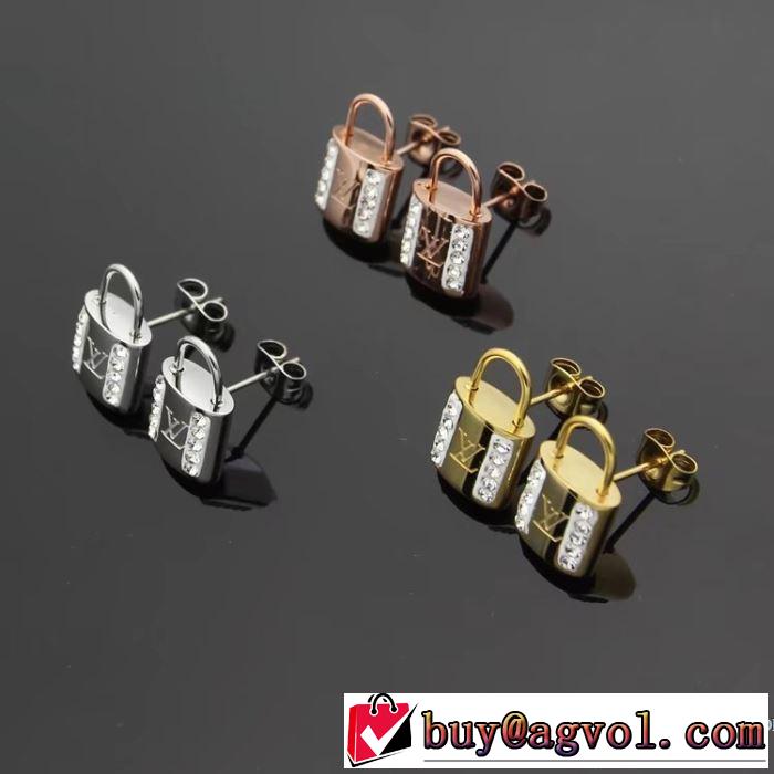 驚きの破格値得価 2018春夏新作 ルイ ヴィトン LOUIS VUITTON 3色可選 ピアス