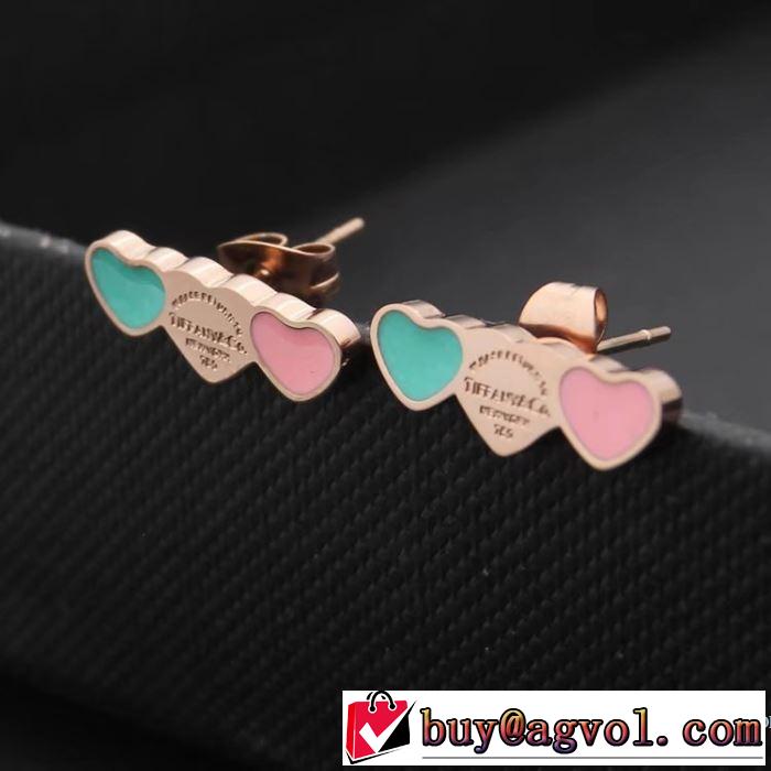 オリジナル 2018春夏新作 ティファニー Tiffany&Co ピアス 3色可選