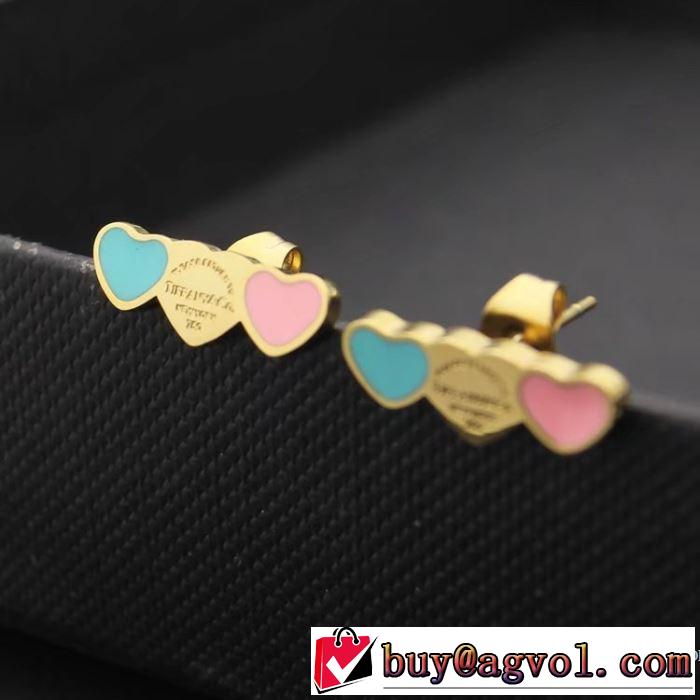 オリジナル 2018春夏新作 ティファニー Tiffany&Co ピアス 3色可選