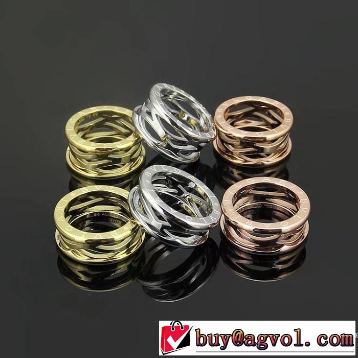  人気新品★超特価★ ブルガリ BVLGARI 指輪 3色可選 2018春夏新作