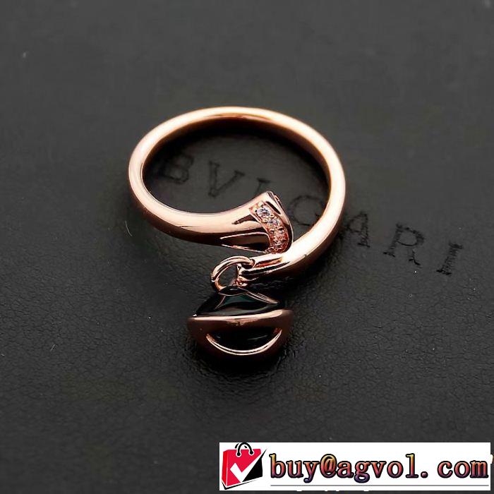 話題の新作到着！ブルガリ BVLGARI2018人気の主流アイテム リング/指輪 4色可選上品キレイ