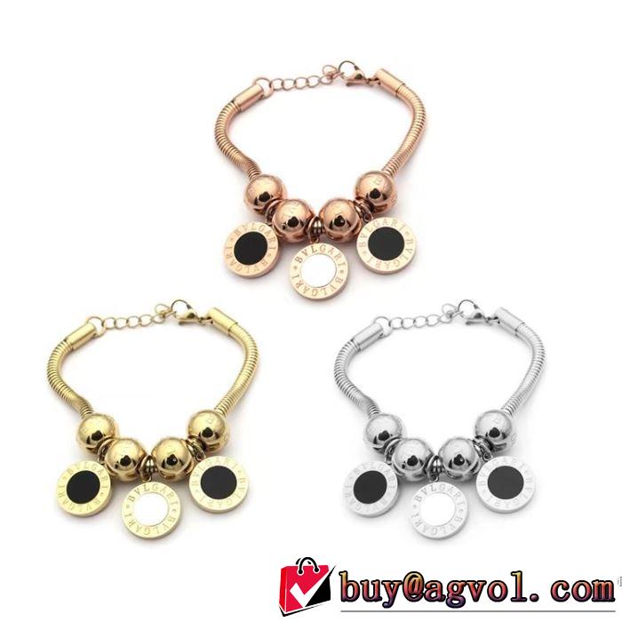 最高品質2018春夏新作 存在感のあるブルガリ BVLGARI 3色可選 ブレスレット