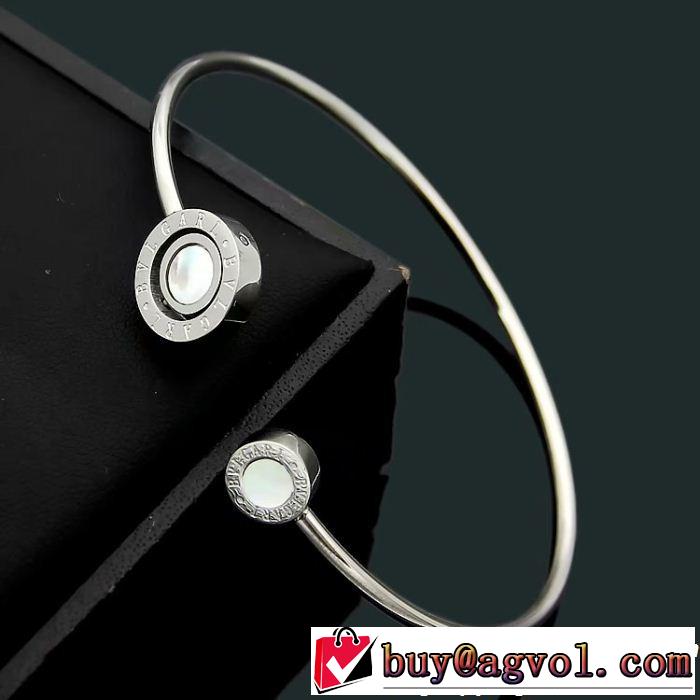 人気デザインで欲しい ブルガリ BVLGARI 3色可選 ブレスレットネット販売限定