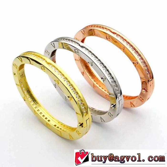 旬のアイテム ブルガリブレスレット目前の注目ブランド BVLGARI 3色可選在庫を確保