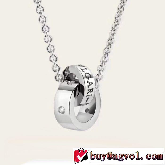 現代的な印象 ブルガリ2018新品入荷 人目を引く存在感BVLGARI ネックレス