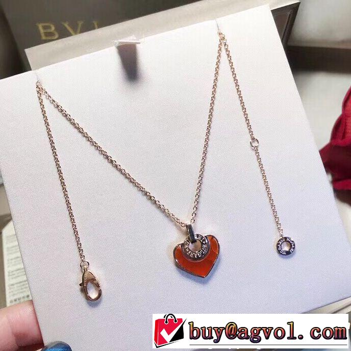 2018新品入荷 ブルガリ 2色可選 ネックレスSALE品追加 海外限定アイテム BVLGARI