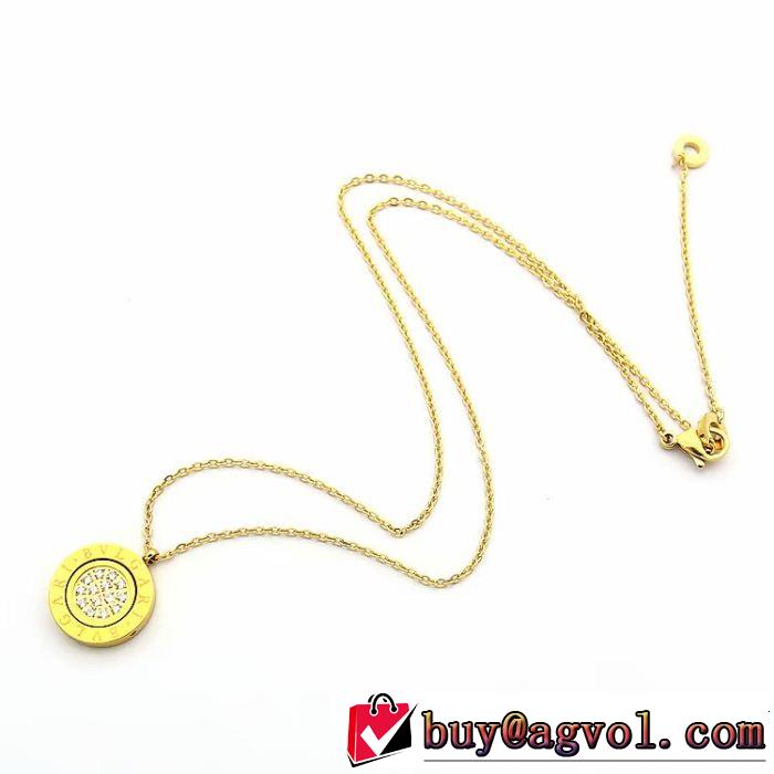 2018年秋冬入荷 ブルガリ 稀少*入手困難 BVLGARI 3色可選 ネックレス秋冬超人気の最新作