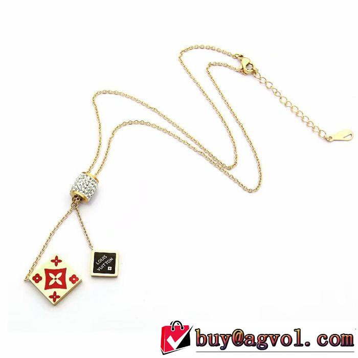 ファッション度アップ 3色可選 ネックレス ルイ ヴィトンSALE品追加 LOUIS VUITTON