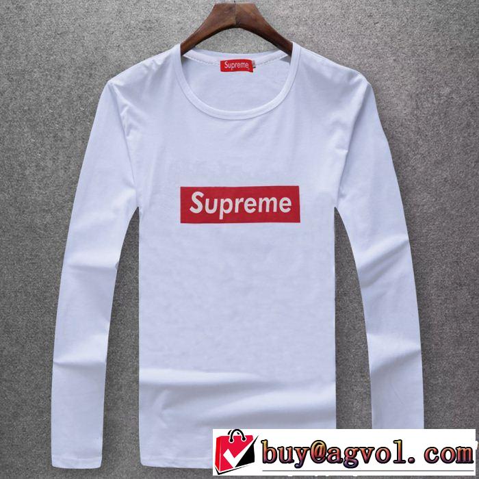  2018年秋冬シーズン シュプリーム SUPREME 高品質な 長袖 Tシャツ 多色可選 売上ランキング1位