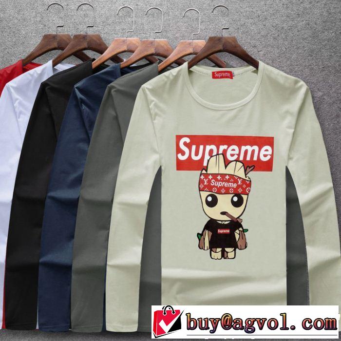  期間限定セール 長袖 Tシャツ 多色可選 圧倒的人気新着 シュプリーム SUPREME 有名人同じアイテム