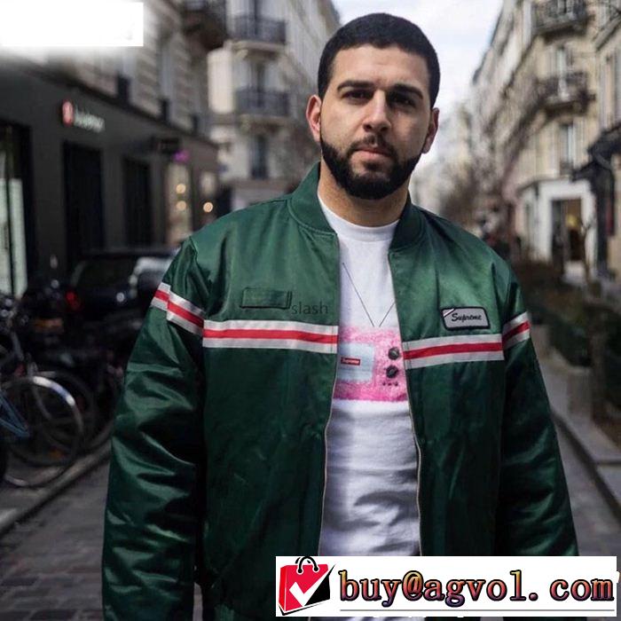 秋のお出かけに最適  SUPREME シュプリーム 2色可選 Supreme 18SS Reflective Stripe Jacket 現代的な印象