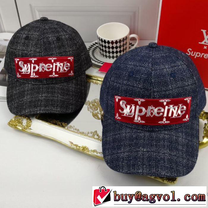  数に限りがある 2018春夏新作 キャップ シュプリーム SUPREME 2色可選