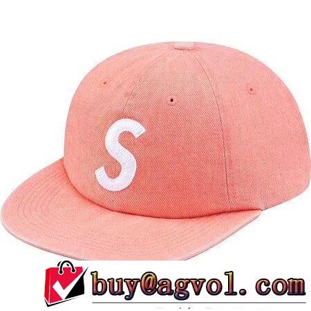 高級感を演出するSUPREMEシュプリームキャップコピーSロゴ付きモダンな雰囲気帽子