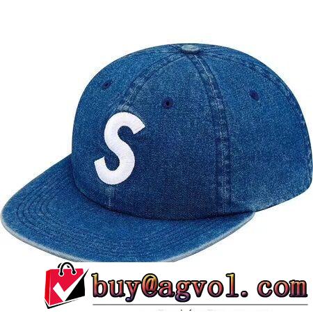 高級感を演出するSUPREMEシュプリームキャップコピーSロゴ付きモダンな雰囲気帽子