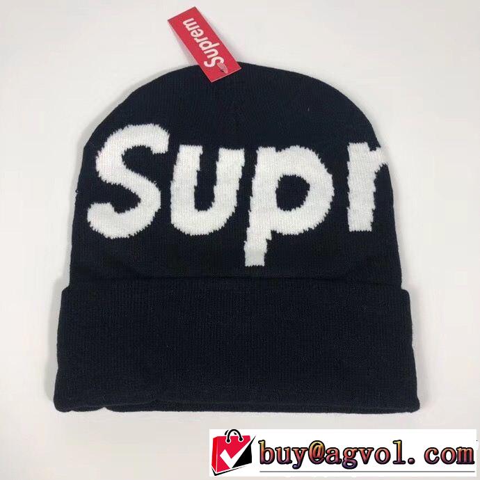 秋冬爆買い大人気SUPREMEシュプリーム ニット帽 コピー帽子メンズレディースニットキャップおしゃれ防寒プレゼント5色可選