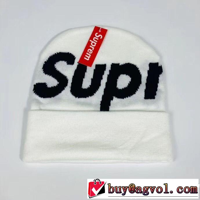秋冬爆買い大人気SUPREMEシュプリーム ニット帽 コピー帽子メンズレディースニットキャップおしゃれ防寒プレゼント5色可選