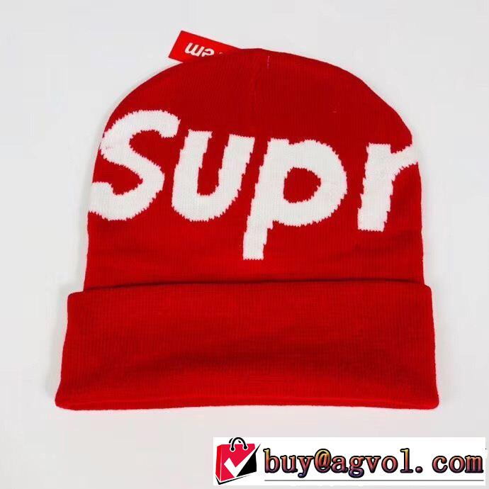 秋冬爆買い大人気SUPREMEシュプリーム ニット帽 コピー帽子メンズレディースニットキャップおしゃれ防寒プレゼント5色可選