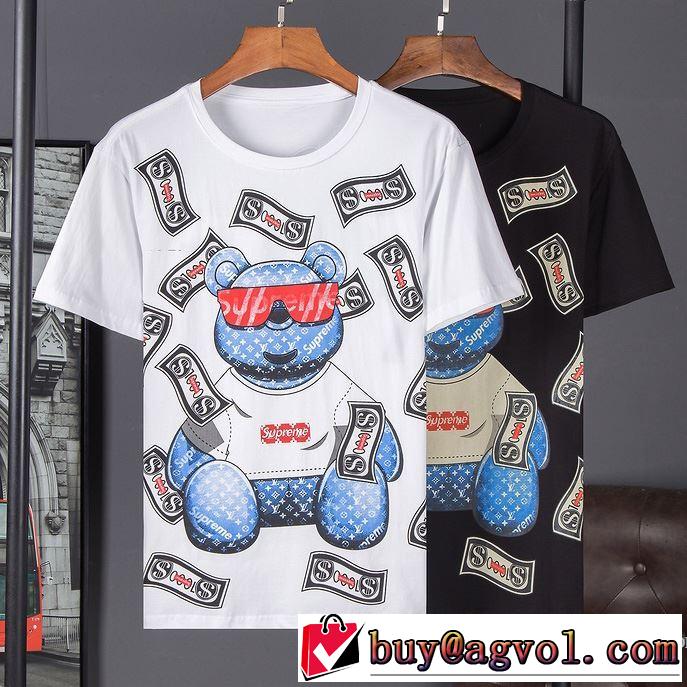 カジュアル 2色可選 2018春夏新作 半袖Tシャツ シュプリーム SUPREME 海外セレブ定番愛用