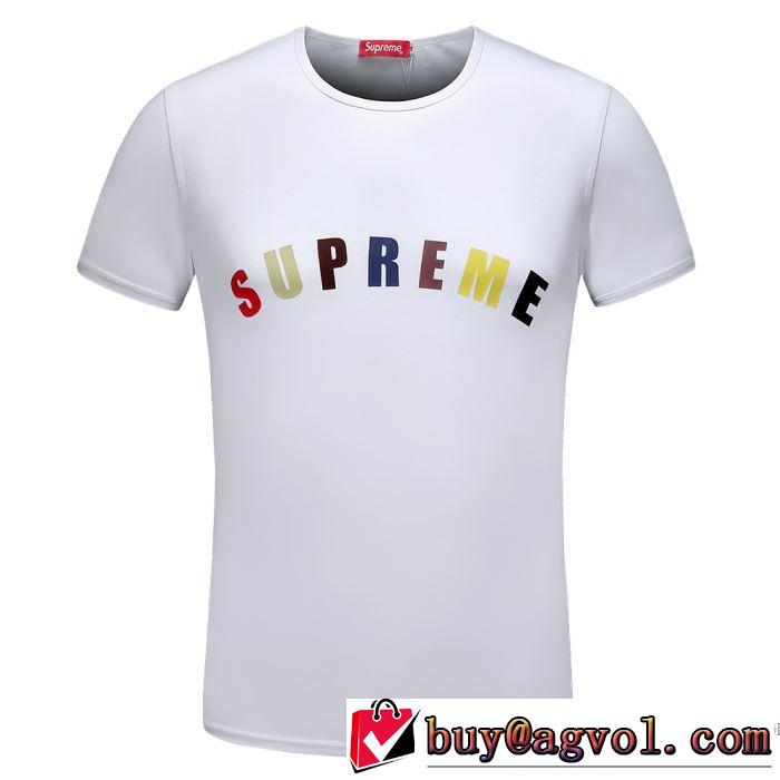 2色可選 2018春夏新作 半袖Tシャツ 肌に馴染みやすい シュプリーム SUPREME 入手困難！