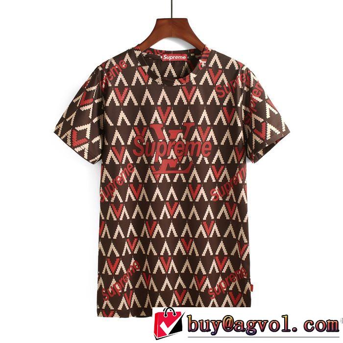 クールビズ 2018春夏新作 半袖Tシャツ シュプリーム SUPREME 2色可選 完売再入荷