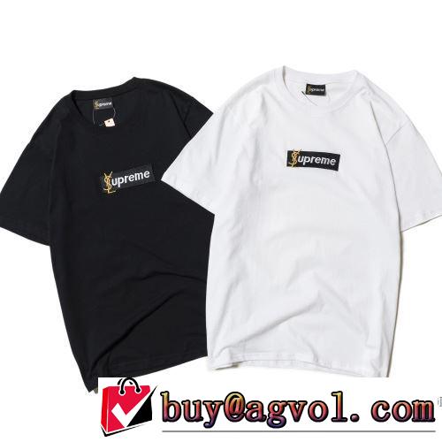 細身のシルエット 2018春夏新作 半袖Tシャツ シュプリーム SUPREME 2色可選 選べる極上