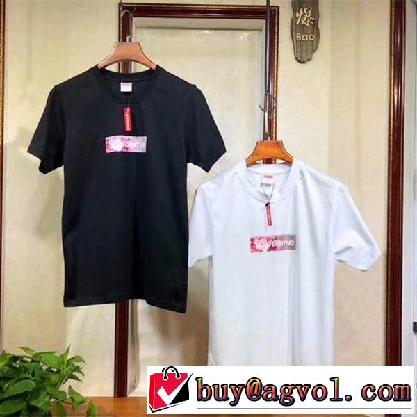 2018春夏新作 流行っている Supreme&CUCCI 半袖Tシャツ シュプリーム SUPREME 4色可選