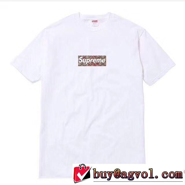 2018春夏新作 流行っている Supreme&CUCCI 半袖Tシャツ シュプリーム SUPREME 4色可選