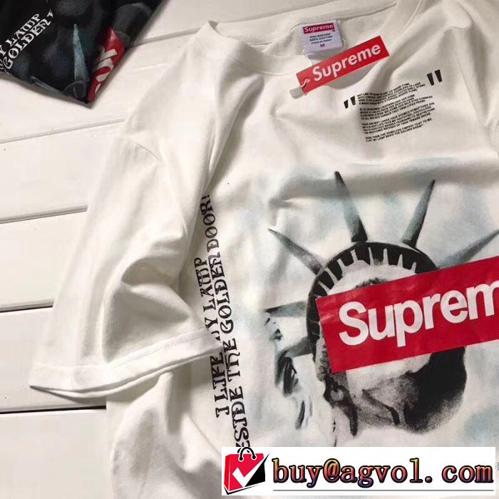 高品質なシュプリーム SUPREME半袖Tシャツ 2色可選 自然な肌触り 2018春夏新作
