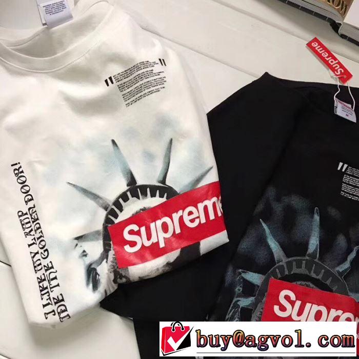 高品質なシュプリーム SUPREME半袖Tシャツ 2色可選 自然な肌触り 2018春夏新作