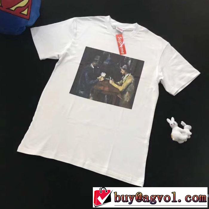 売上ランキング1位 半袖Tシャツ 2018春夏新作4色可選 シュプリーム SUPREME