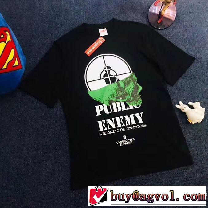SUPREME Supreme x UNDERCOVER x PE Terrordome Tee 18SS有名人同じアイテム 2色可選2018春夏新作 半袖Tシャツ シュプリーム