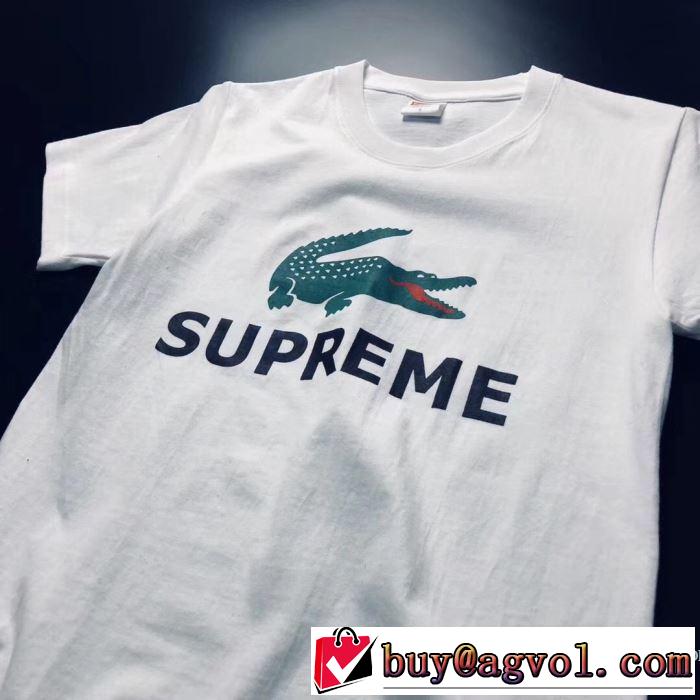 高級感が漂う 半袖Tシャツ2018春夏新作シュプリーム SUPREME 2色可選