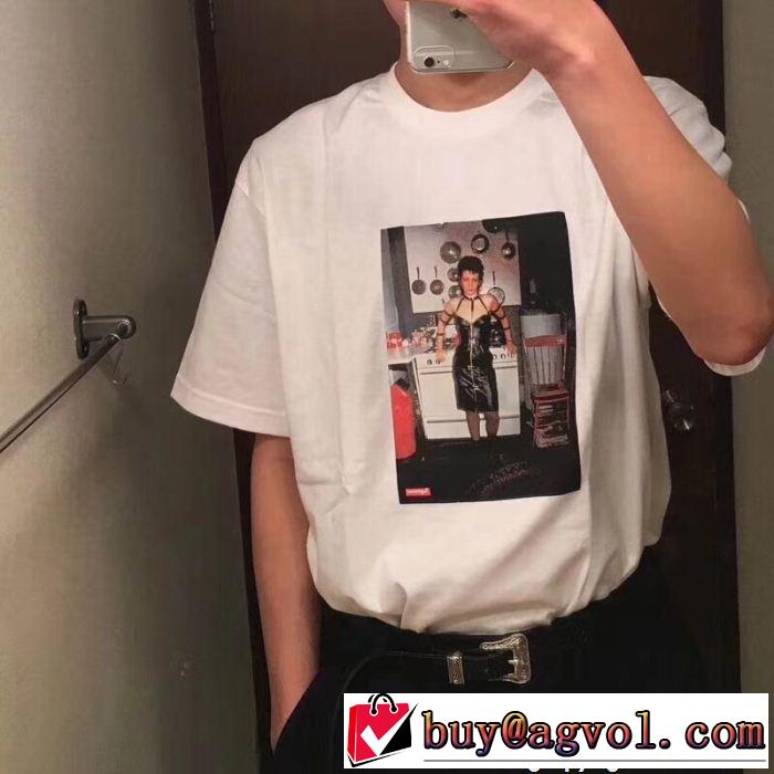 シュプリーム SUPREME 3色可選 18ＳＳ美品 半袖Tシャツ 希少性の高い