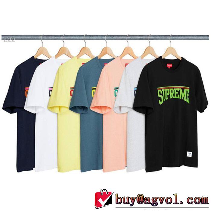 半袖Tシャツ シュプリーム SUPREME おすすめアイテム 多色可選 18ＳＳ美品