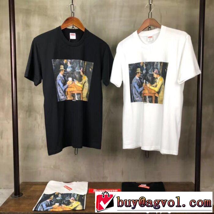 4色可選 半袖Tシャツ 2018人気の主流アイテム シュプリーム SUPREME 今年人気定番