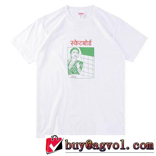 2018最高ランキング シュプリーム SUPREME 流行の注目ブランド 半袖Tシャツ 2色可選 日本限定素材
