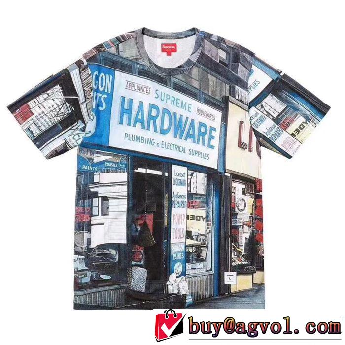  魅力をプラス シュプリーム SUPREME 18ss Hardware SS Top ファッショニスタ愛用 半袖Tシャツ 今季爆発的な人気