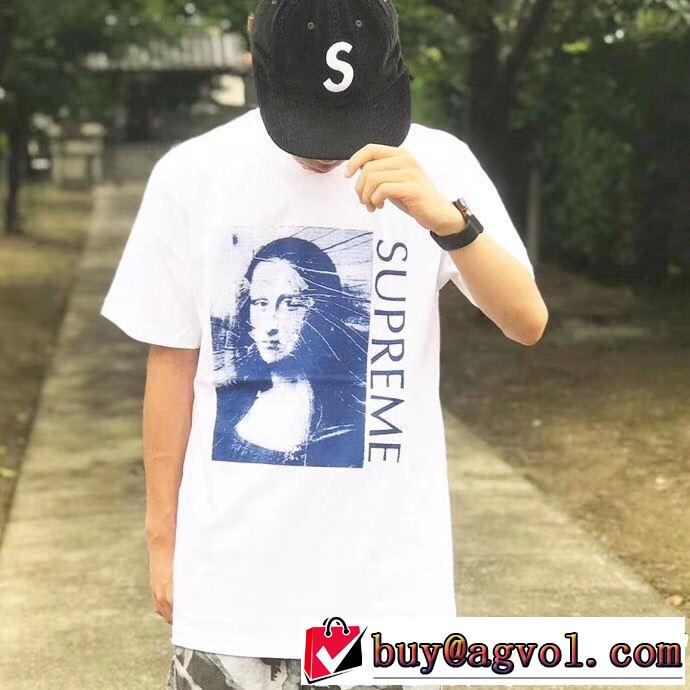  秋冬超人気の最新作 多色可選 上品でベーシック シュプリーム SUPREME  Mona Lisa tee 半袖Tシャツ
