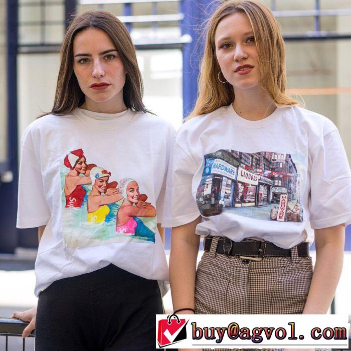  圧倒的人気新着 シュプリーム SUPREME 数量限定再入荷 半袖Tシャツ 多色可選 大胆なデザイン
