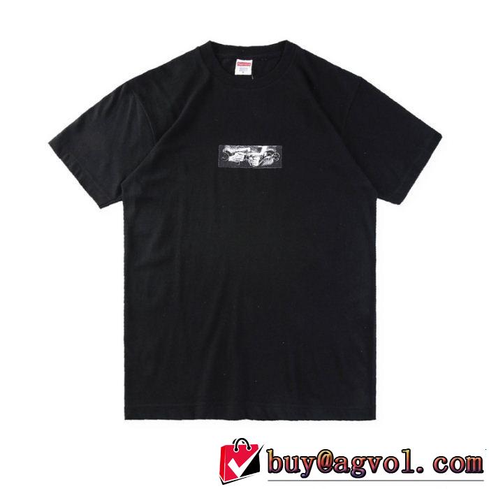  2018人気の主流アイテムSUPREME Shooter 上品でファッション Tシャツ/半袖 2色選択可
