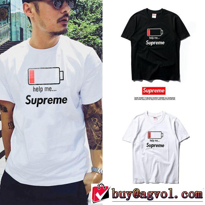 稀少*入手困難  2色選択可個性的なモデルシュプリーム SUPREME注目美品 Tシャツ/半袖