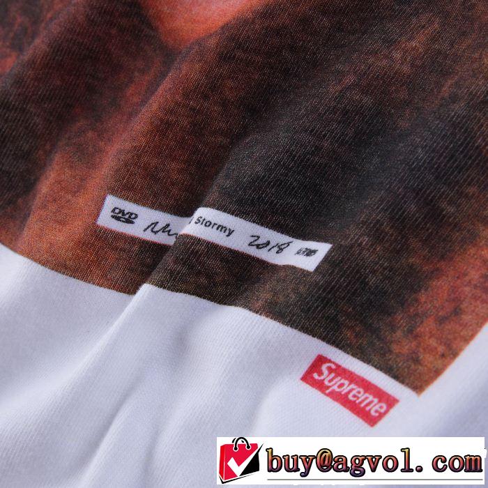 人気デザインで欲しい 2018年秋冬入荷 SUPREME シュプリーム 半袖Tシャツ Supreme 18 & Stormy Tee